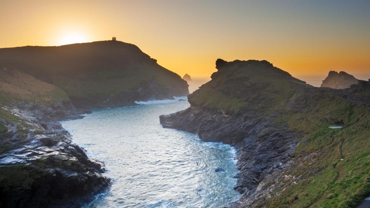 Polrunny Farm Elderberry Cottage With Sea View Boscastle Dış mekan fotoğraf